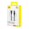 Kabel Baseus Gem Typ C-Typc C 100W 2m (czarny)