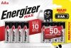 ENERGIZER BATERIA MAX AA LR6. 8 szt. Opakowanie ECO