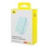 Powerbank Baseus Magnetic Mini Air Wireless 10000mAh 20W+kabel USB C-USB C (peppermint blue)
