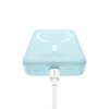 Powerbank Baseus Magnetic Mini Air Wireless 10000mAh 20W+kabel USB C-USB C (niebieski)