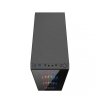 GEMBIRD OBUDOWA FORNAX 500 MIDI-TOWER (2X USB 3.1, 1X USB 2.0, HD AUDIO, SZKLANY PANEL BOCZNY, PODŚWIETLENIE ARGB) CZARNA