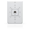 Acces Point Wi-Fi  6 Ubiquiti UniFi U6 In-Wall 2.4GHz(2x2)/5GHz(4x4)/6GHz(–) PoE+/PoE 4x1G 1x2,5G
