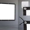 MACLEAN EKRAN PROJEKCYJNY, 150, 300X220CM, OBRAMOWANIE 25MM 4:3, HACZYKI DO NACIĄGU MC-168