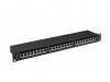 LANBERG PATCH PANEL 24 PORT 1U 19 KAT.6A FTP CZARNY PPSA-1024-B