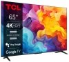 Telewizor TCL 65P655 LED 65'' 4K Ultra HD Google TV Dolby Audio DVB-T2 Czarny