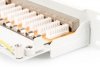 Digitus Patch panel 19 24 porty, kat.6, S/FTP, 1U, wspornik kablowy, szary (kompletny)
