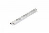 Digitus Listwa zasilająca PDU 19 RACK 9xTyp E, 1.8m 1xSchuko, 16A, aluminiowa