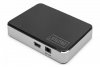 Digitus HUB/Koncentrator 4-portowy USB 2.0 HighSpeed, aktywny, czarno-srebrny