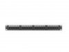 Lanberg Patch Panel 24 Port 1U Kat.6 czarny