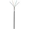 Techly Kabel skrętka zewnętrzna F/UTP Cat5e 4x2 drut CCA 305m czarny