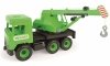 Wader Dźwig zielony 38 cm Middle Truck w kartonie