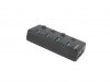 Natec Hub USB 4 porty Mantis 2 USB 3.0 z włącznikiem + zasilacz