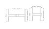 Neomounts Uchwyt ścienny LFD-W1500