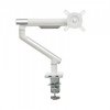 ART Uchwyt biurkowy gazowy do 1 monitora LED/LCD 17-32 L-19GD 2-9kg 2xUSB 3.0 Premium Aluminiowy