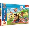 Trefl Puzzle 24 elementy MAXI Zabawa na kocu Psi Patrol