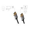 LogiLink Kabel DisplayPort 4K/60 Hz,DP/M do DP/M aluminiowy 3m