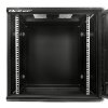 Qoltec Szafa RACK 19 cali| 12U | 450 x 600 x 635 | Perforowane drzwi