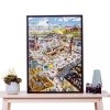 CzuCzu Puzzle 500 elementów Puzzlove - Miasto Kraków