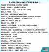 Cobi Klocki Klocki Historical Collection Battleship Missouri (BB-63)