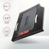 AXAGON RSS-CD09 Ramka na 2,5 SSD-HDD do gniazda DVD, 9.5mm LED aluminium