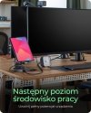 IcyBox Uchwyt na tableta/smartfona z wbudowaną stacją dokujacą IB-TH100-DK
