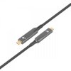 TB Kabel video USB C-C optyczny 4K hybryda 5m