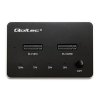 Qoltec Stacja dokująca dysków SSD M.2 | NVMe | SATA | USB-C | DUAL 2 x  2TB