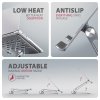 AXAGON HMC-STND Stojak z wieloportowy hub Aluminiowy 7in1, 5Gbps, do 10-16 cali laptopów, nastawny, 3x USB-A, HDMI 4