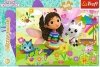 Trefl Puzzle 100 elementów Glitter Brokatowa Gabi Gabby's Dollhouse