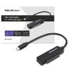 Qoltec Adapter SATA | Przejściówka na dysk SSD HDD 2.5 | USB-C | Super speed 5Gb/s | 2TB