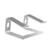 CRONG AluBench  Aluminiowa podstawka do laptopa Srebrna