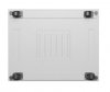 Lanberg Szafa stojąca rack 19'' 42U 800x1000 szara drzwi szkalne flat pack
