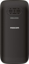 Maxcom Telefon MM428L BB POLIPHONE/duże przyciski