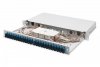 Digitus Przełącznica światłowodowa/panel krosowy z wyposażeniem 19 cali 1U, 24x SC duplex, OS2, pigtaile, adaptery, tacki, wysuw
