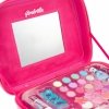 Nice Walizka Make Up Girabrilla różowa ze złotym