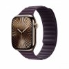 Apple Pasek karbowany magnetyczny w kolorze jeżyny do koperty 46 mm - rozmiar M/L