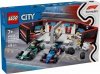 LEGO Klocki City 60444 F1 Garaż i bolidy Mercedes-AMG i Alpine