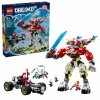 LEGO Klocki DREAMZzz 71497 Tygrysi mech Coopera i hot rod Zero