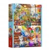 Trefl Puzzle 2x500 elementów Sztuka malowania Kotki