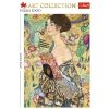 Trefl Puzzle 1000 elementów Dama z wachlarzem Klimt
