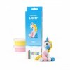Tm Toys Masa plastyczna Hey Clay Jednorożce 3 pak, Lighty