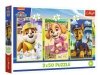 Trefl Puzzle 3x50 elementów Psi Patrol nasze pieski