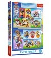 Trefl Puzzle 2x70 elementów Psi Patrol rządzi