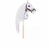 Tootiny Koń na kiju Hobby Horse HOPPIHORSE A3 Leopard - biały, maść tarantowata