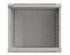 Lanberg Szafa instalacyjna rack wisząca 19 9U 540x350 szara drzwi przeszklone ( flat pack)