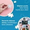 Trefl Puzzle 300 elementów EasyPiece Znaczki pocztowe; dla seniora