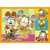 Trefl Puzzle 4w1 Garfield kocha lazanie