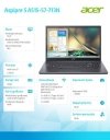 Acer Notebook Aspire 5 A515-57-713N i7-12650H 15.6 FHD 16GB 512GB NoOS szary