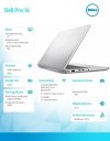 Dell Laptop Dell Pro 14 PC14255/AMD Ryzen AI 7 PRO 350/16GB/1TB/14.0 FHD+/Radeon 860M/FgrPr/FHD/IR Cam/Mic/WLAN+BT/Backlit Kb/3 