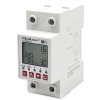 Qoltec Przekaźnik 63A na szynę DIN z licznikiem energii elektrycznej |  Timer | Tuya | Wi-Fi | LED                              